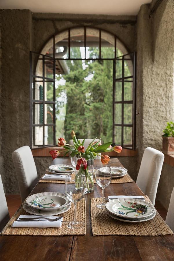 Il Villino Farmhouse Castellina in Chianti Dış mekan fotoğraf