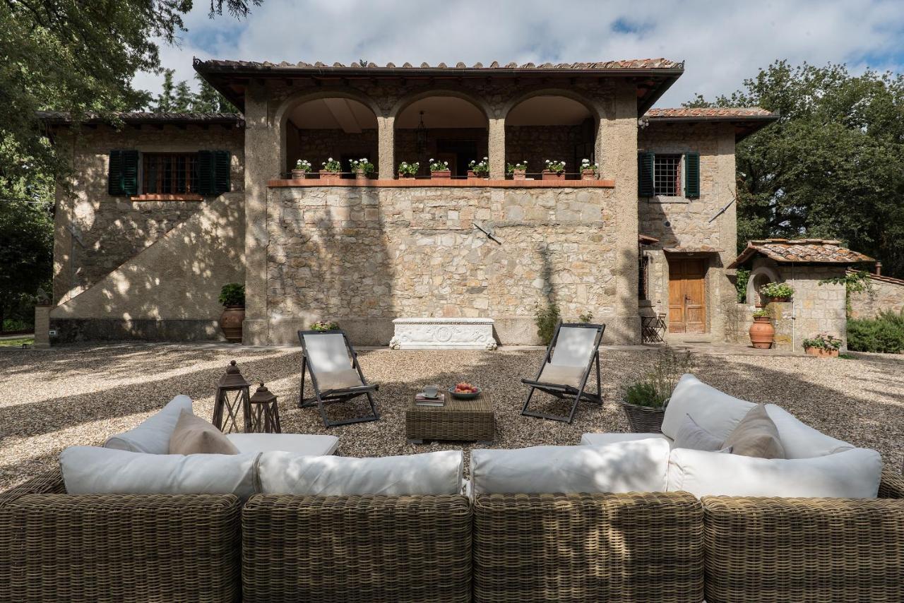 Il Villino Farmhouse Castellina in Chianti Dış mekan fotoğraf